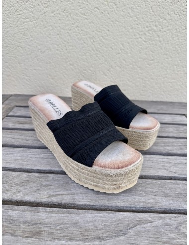 Sandalias con plataforma Castel Noir