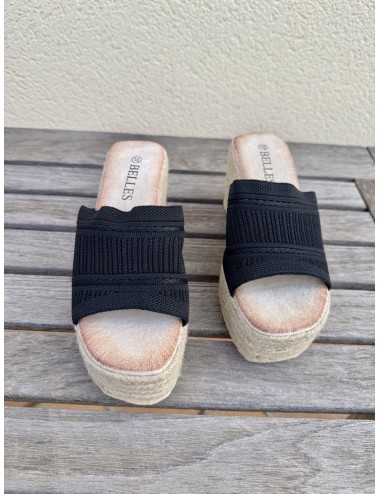 Sandalias con plataforma Castel Noir