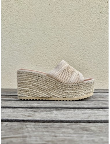 Sandalias con plataforma Castel Beige