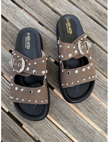 Sandalias con adornos Martina Brown