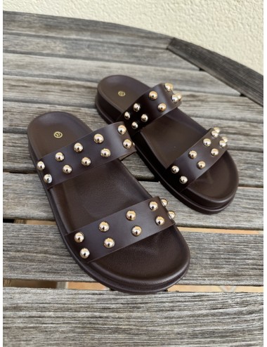 Sandalia Urban Tachuelas Bova Brown