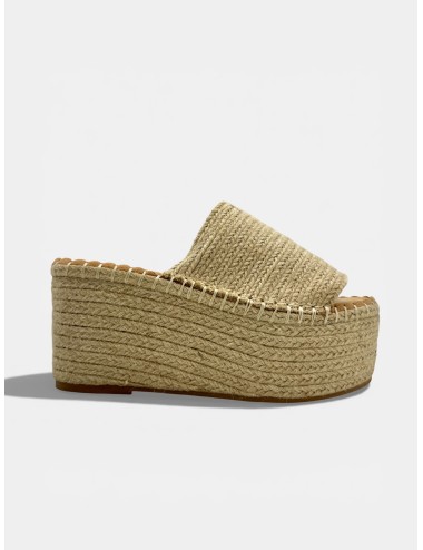 Plataformas Altas de Esparto Eboli Beige