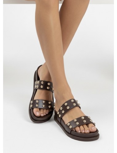 Sandalia Urban Tachuelas Bova Brown