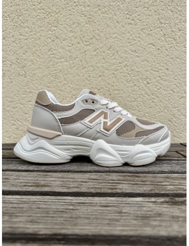 Tenis de suela gruesa Priula Khaki