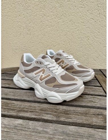 Tenis de suela gruesa Priula Khaki