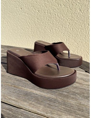 Sandalias con plataforma Agnata Brown