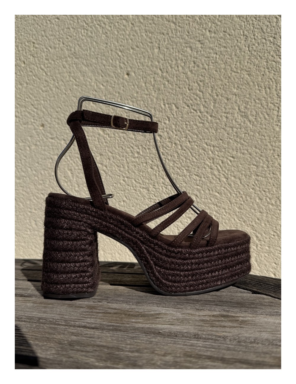 Sandalias de Tacón con Tiras Andria Brown