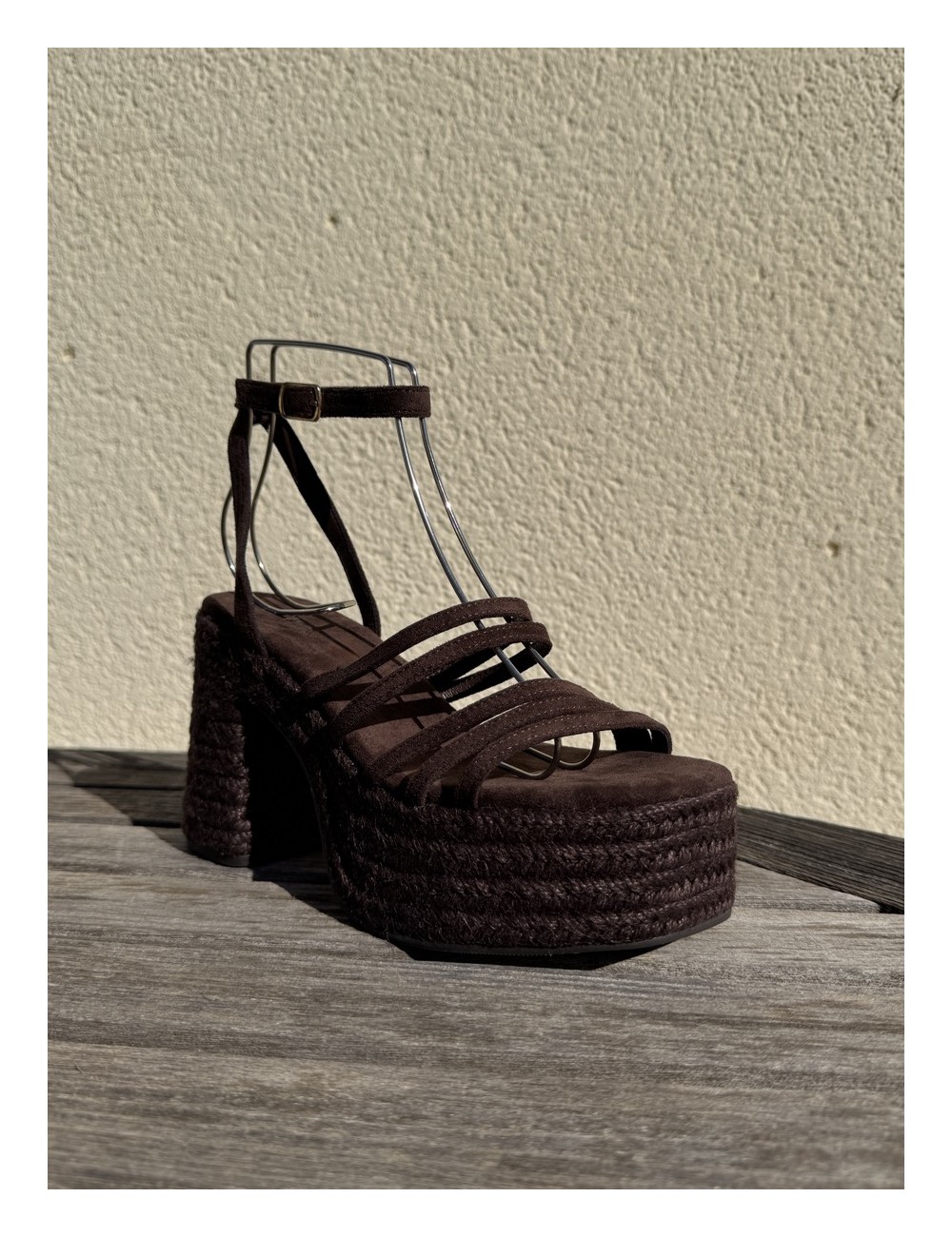 Sandalias de Tacón con Tiras Andria Brown