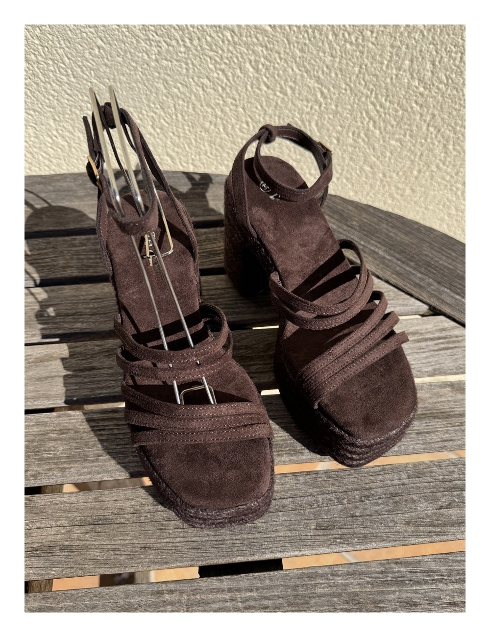 Sandalias de Tacón con Tiras Andria Brown