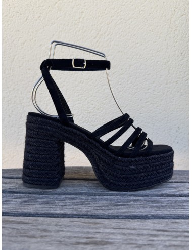 Sandalias de Tacón con Tiras Andria Noir