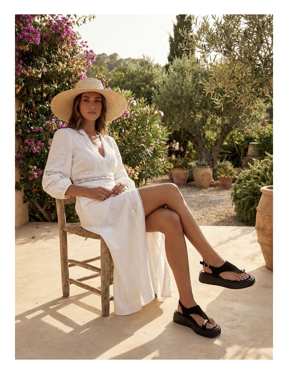 Sandalias con plataforma Liese Noir