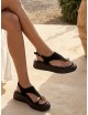 Sandalias con plataforma Liese Noir