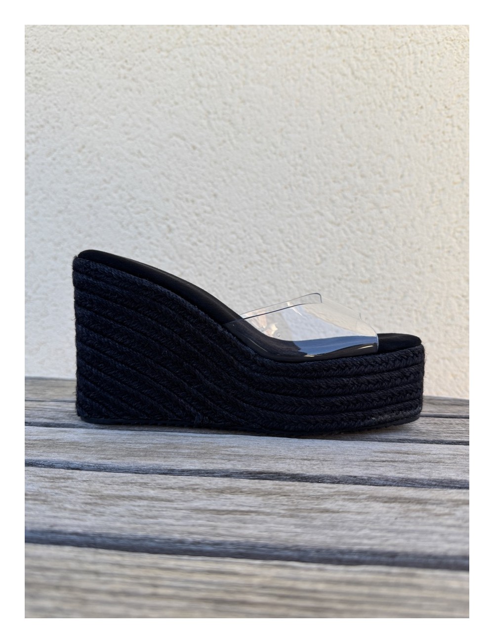 Sandalias con plataforma Sozza Noir