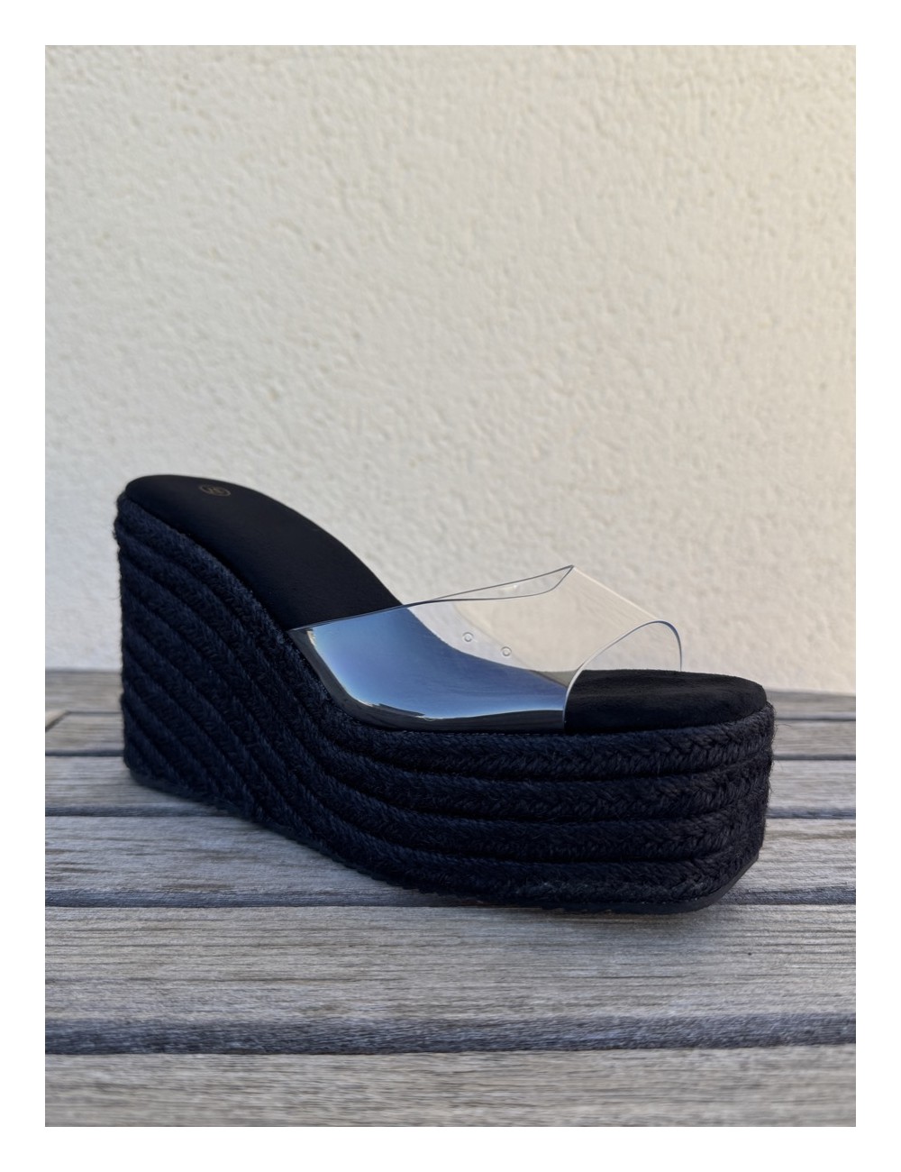 Sandalias con plataforma Sozza Noir