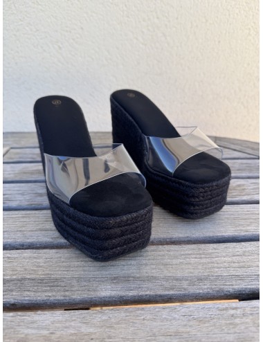 Sandalias con plataforma Sozza Noir