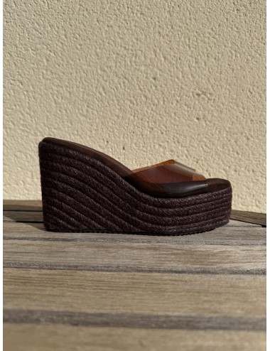 Sandalias con plataforma Sozza Brown
