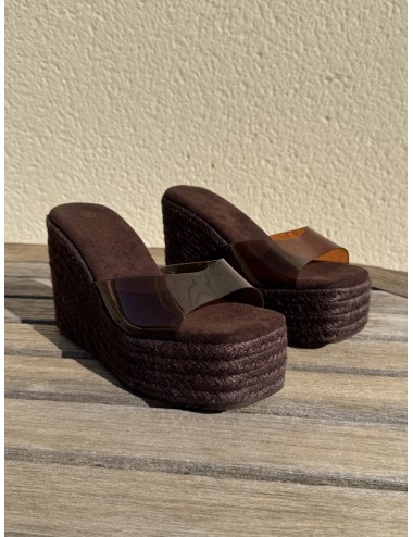 Sandalias con plataforma Sozza Brown