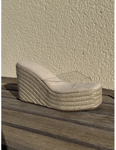 Sandalias con plataforma Sozza Beige