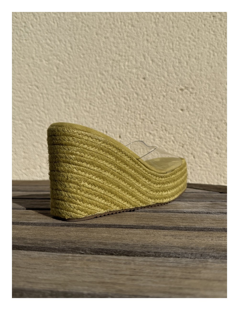 Sandalias con plataforma Sozza Green