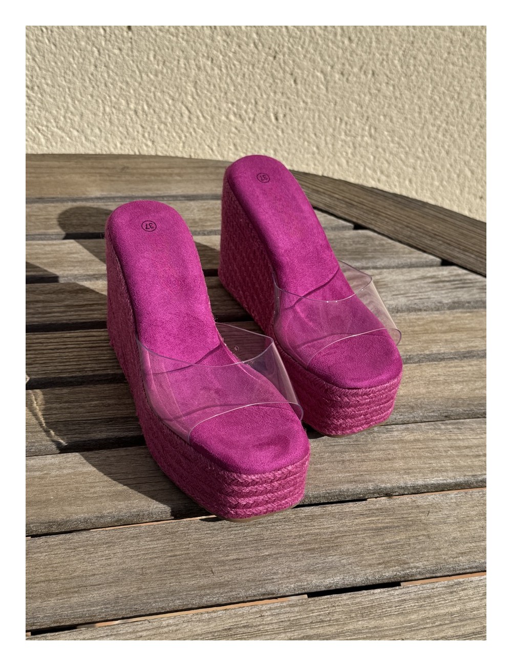 Sandalias con plataforma Sozza Buganvilla