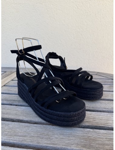 Sandalias con plataforma Nuchis Noir