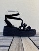 Sandalias con plataforma Nuchis Noir