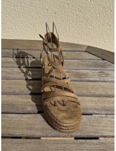 Sandalias con plataforma Nuchis Khaki