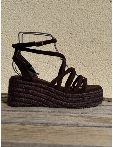 Sandalias con plataforma Nuchis Brown