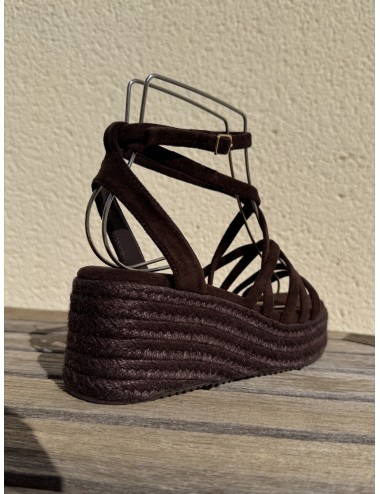 Sandalias con plataforma Nuchis Brown