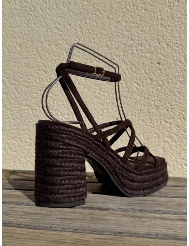 Sandalias de tacon y tiras Lula Brown