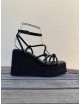 Sandalias con cuña Onani Black