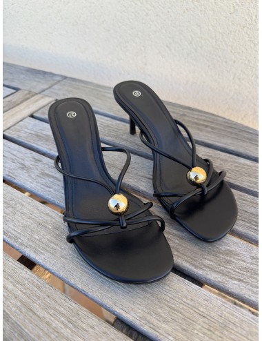 Sandalias de tacón fino Priatu Noir