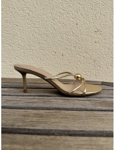 Sandalias de tacón fino Priatu Gold