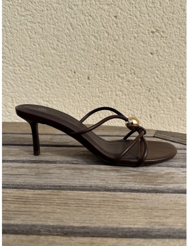 Sandalias de tacón fino Priatu Brown