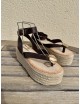 Sandalias con plataforma Paolo Brown