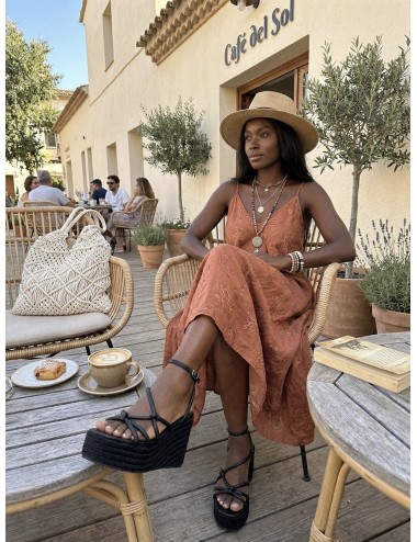 Sandalias con cuña Onani Black