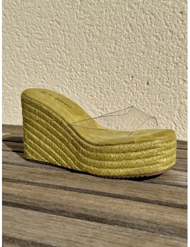 Sandalias con plataforma Sozza Green