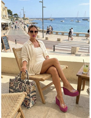 Sandalias con plataforma Sozza Buganvilla