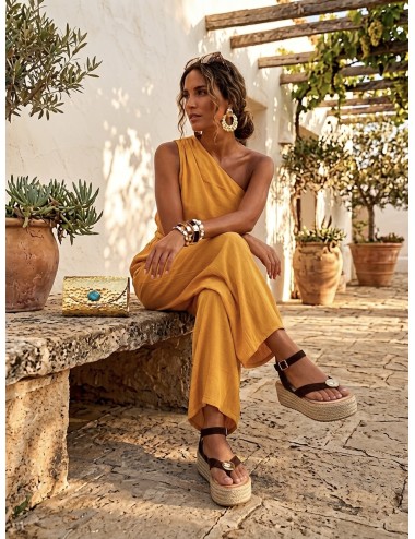 Sandalias con plataforma Paolo Brown