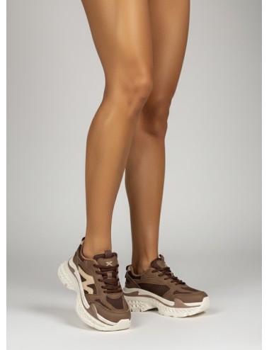 Tenis de suela gruesa Atrani Brown