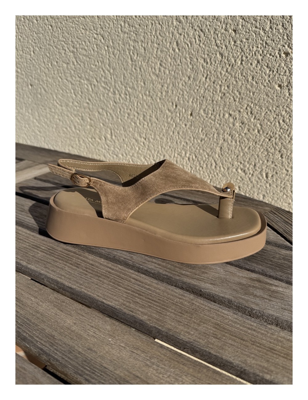 Sandalias con plataforma Liese Khaki
