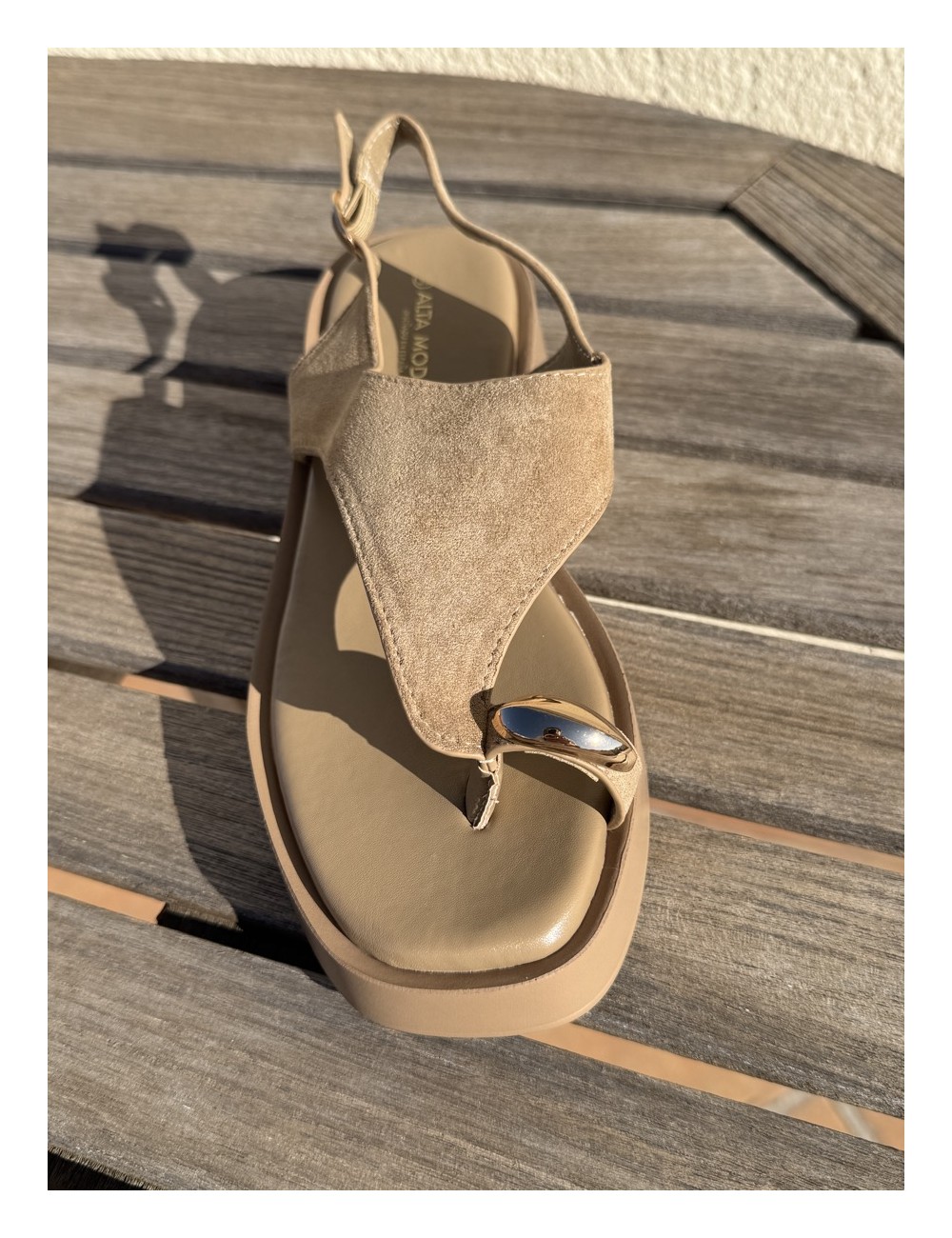 Sandalias con plataforma Liese Khaki
