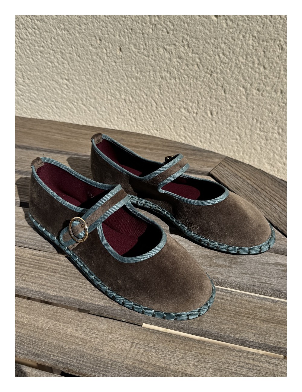 Merceditas de Terciopelo Ardali Green