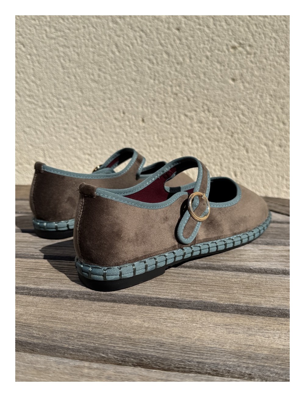 Merceditas de Terciopelo Ardali Green