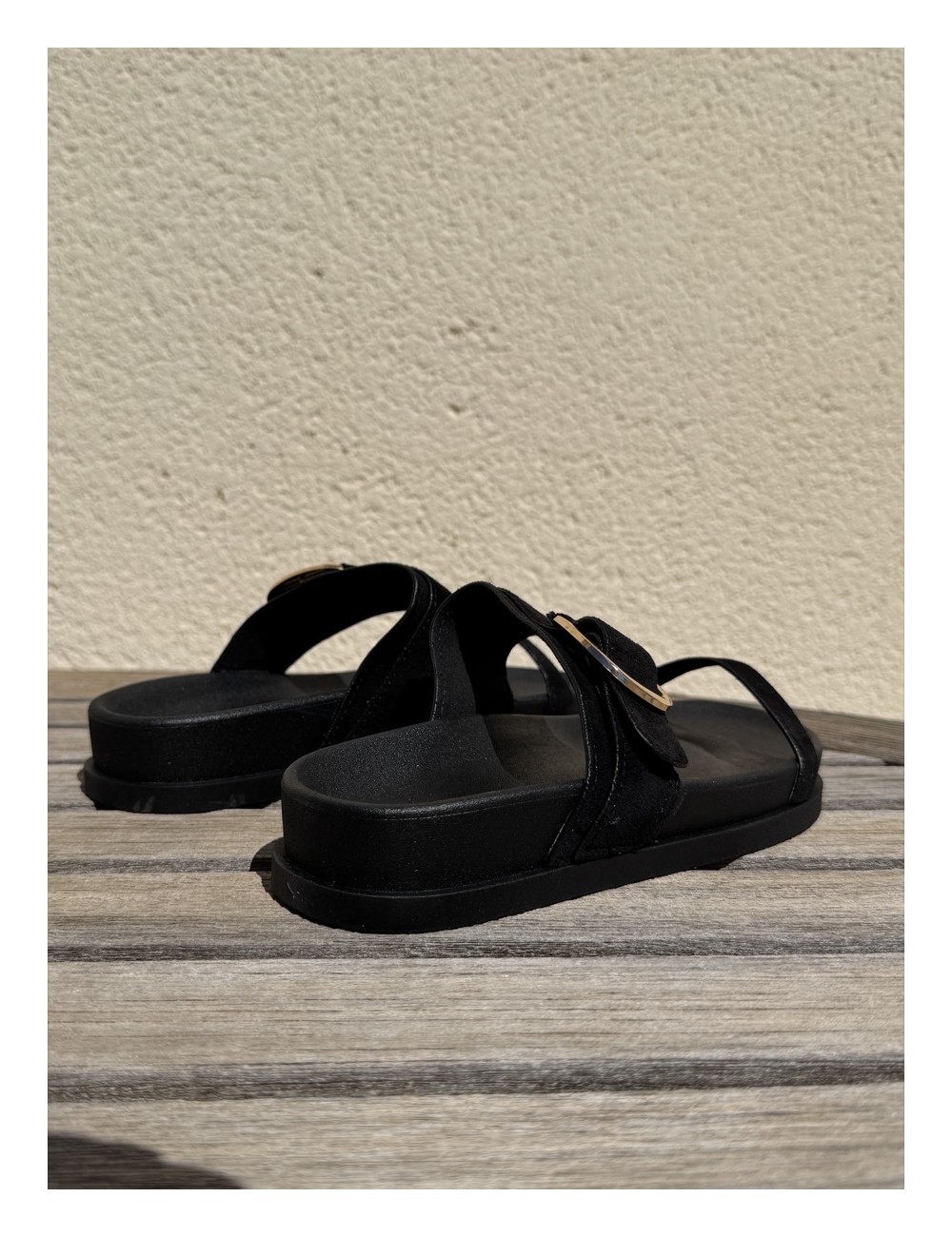 Sandalias con hebilla Fonni Noir