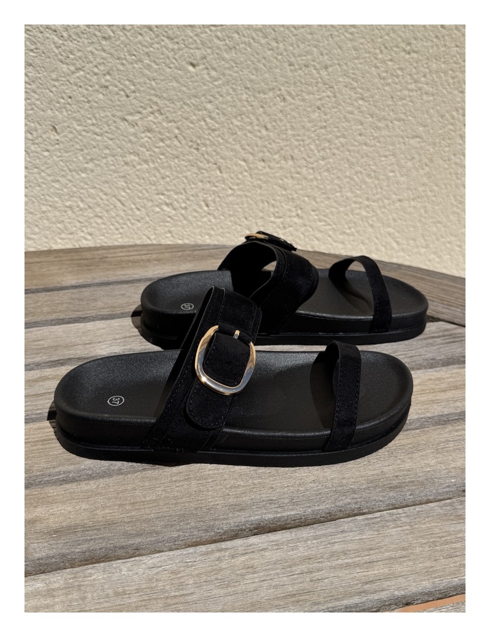 Sandalias con hebilla Fonni Noir