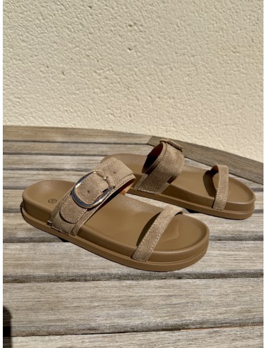 Sandalias con hebilla Fonni Khaki