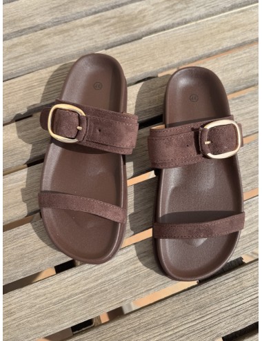 Sandalias con hebilla Fonni Brown