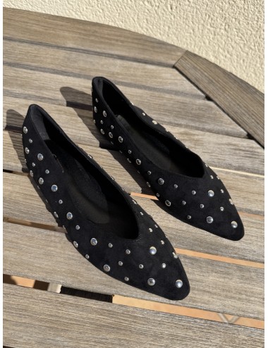 Bailarina Marrón Tachas Triel Noir