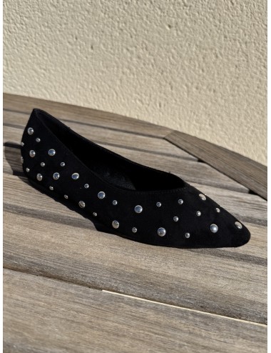 Bailarina Marrón Tachas Triel Noir